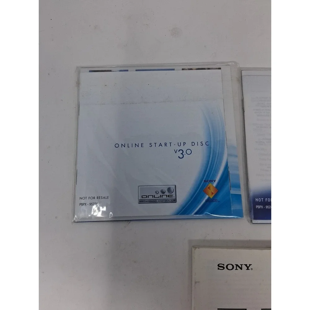 Playstation 2 Instruction Manual SCPH-75001 +start Up/Compatible Product List I